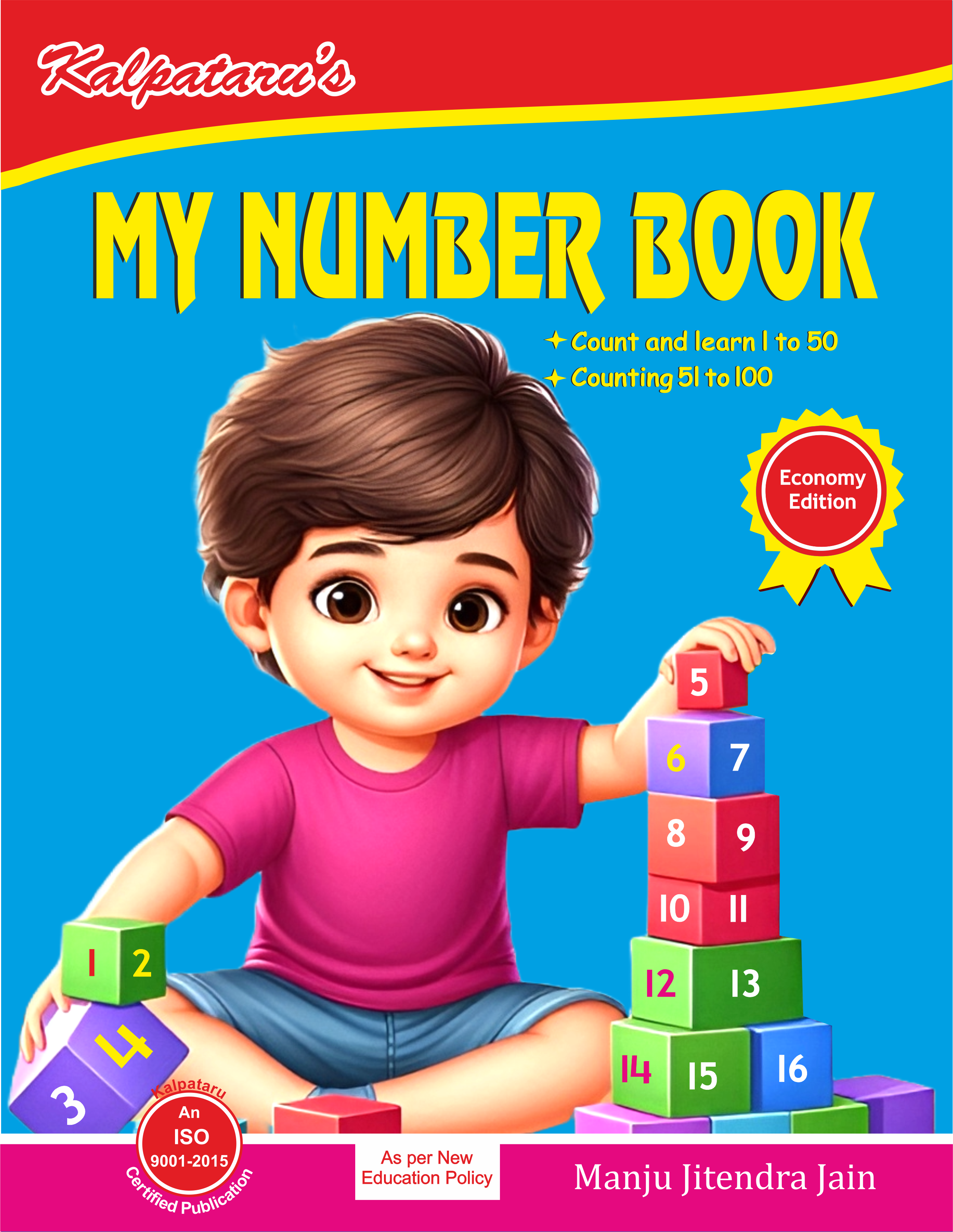 My Number Book 1-50 (Concept)